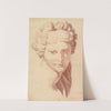 Idealized Female Head, Copied after the Antique by Johann Evangelist Kastner