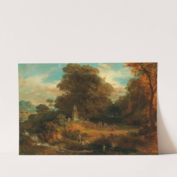 Ideallandschaft by Friedrich von Amerling