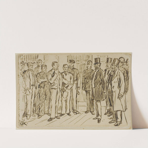 Identification of Prisoner by Charles Samuel Keene