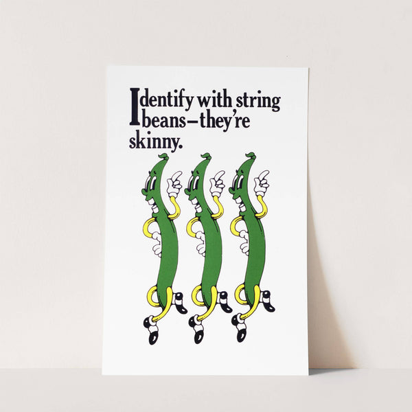 Identify with string beans- they’re skinny by National Institutes of Health