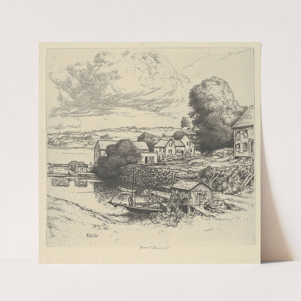 Idle Cove (1921) by Ernest Haskell