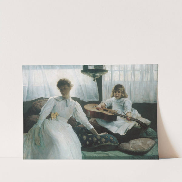 Idle Hours (1888) by Julian Alden Weir