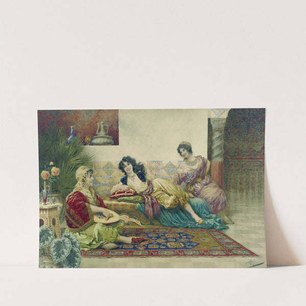 Idle Hours In The Harem by Giuseppe Aureli