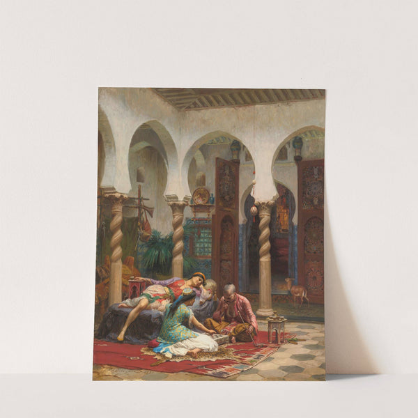 Idle Moments (1875) by Frederick Arthur Bridgman