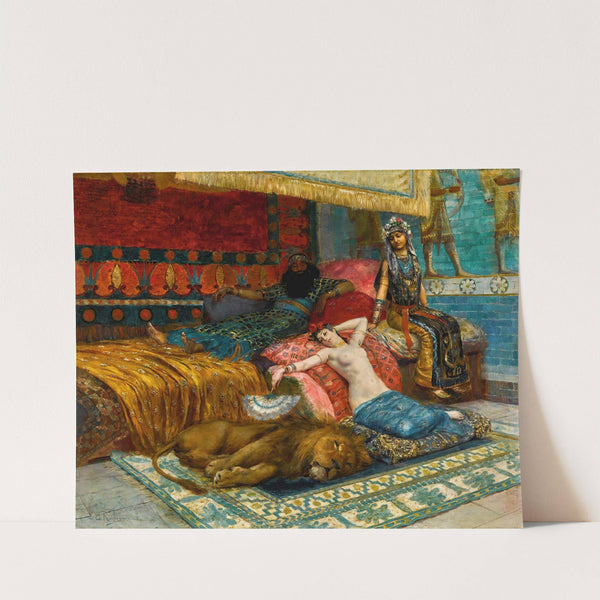 Idle moments by Georges Antoine Rochegrosse