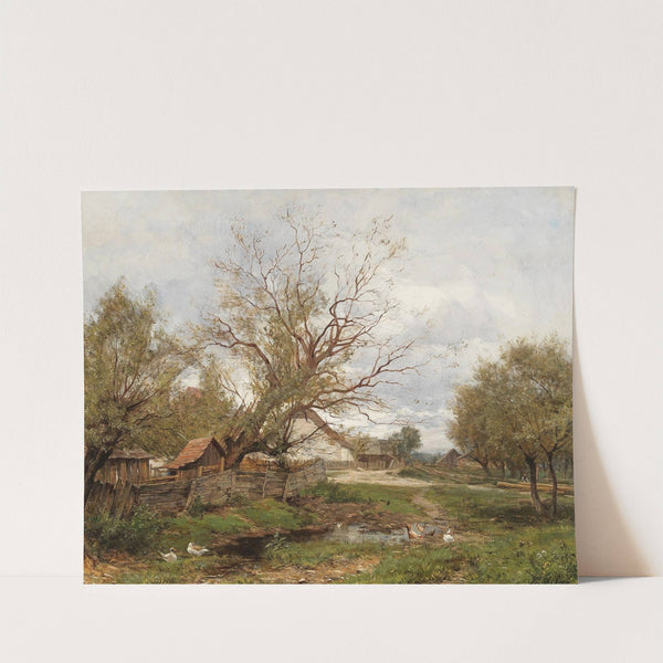 Idyll by Ernestine von Kirchsberg