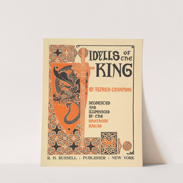 Idylls of the King by Alfred Tennyson (1898) by Louis Rhead