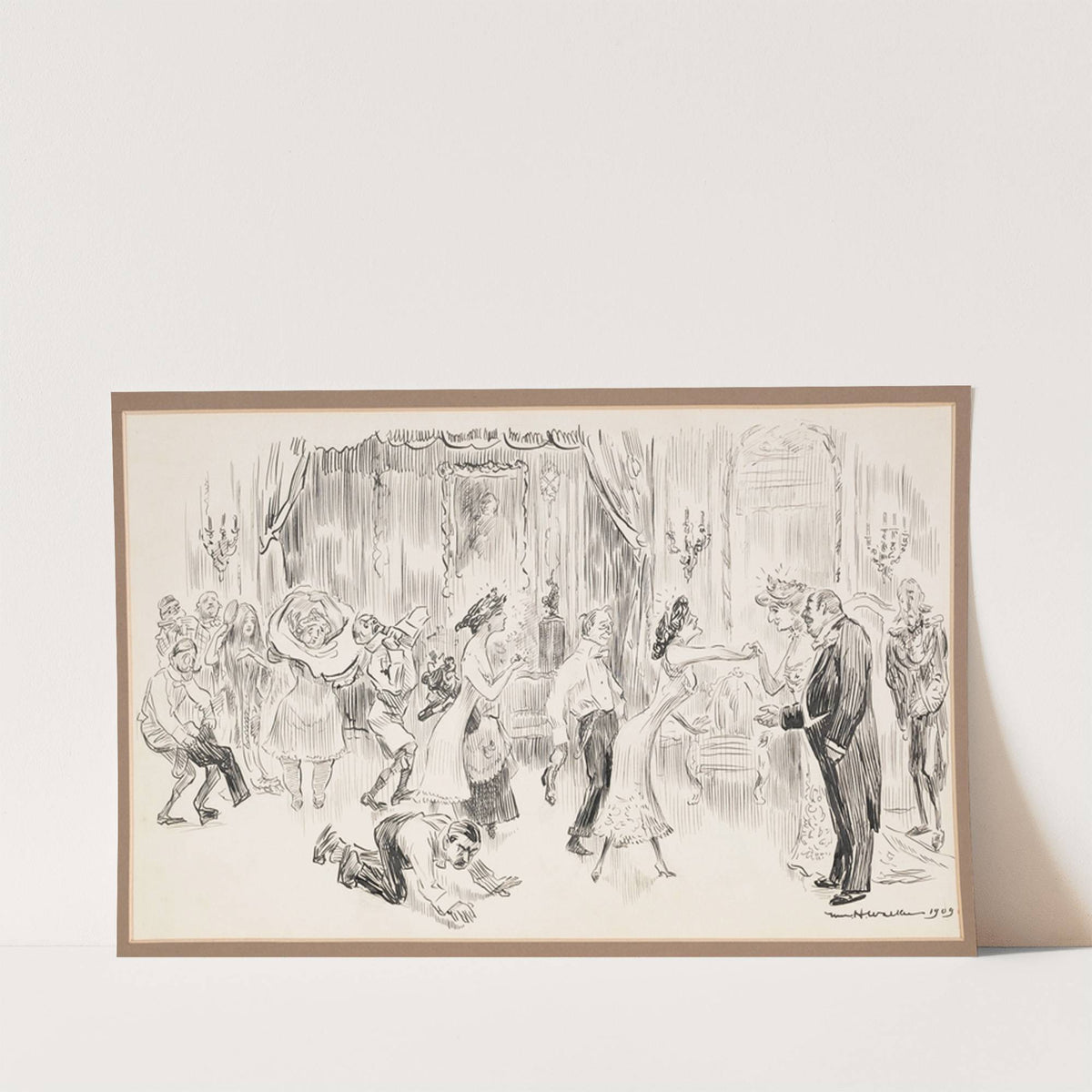 If certain dinner guests should appear on time (1910) by William Henry Walker