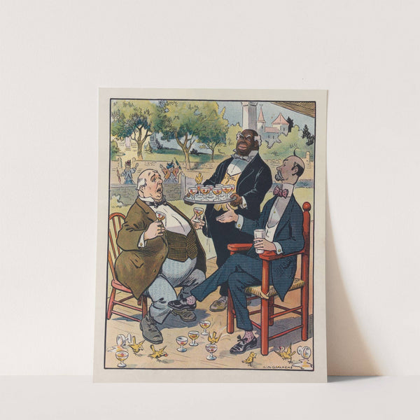 If he wants to now, he can (1908) by Louis Glackens