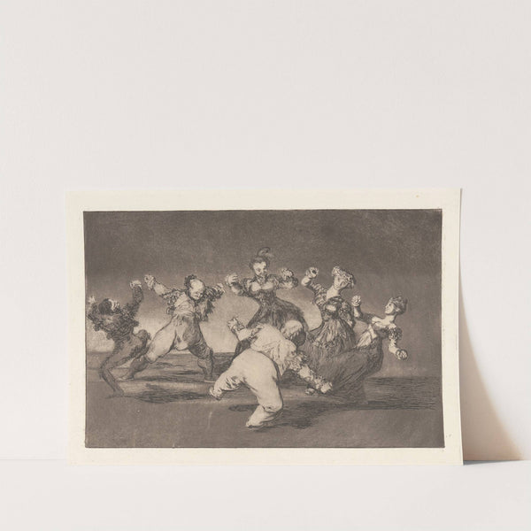 If Marion Will Dance, then She Will Have to Take the Consequences (Si Marina Bayló, Tome lo Que Halló) (ca. 1813-1820) by Francisco de Goya