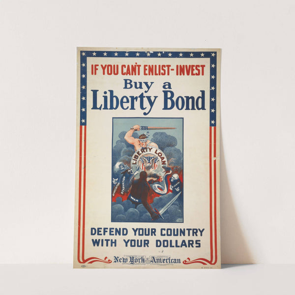 If you can't enlist, invest - Buy a Liberty Bond - Defend your country with your dollars by Winsor McCay