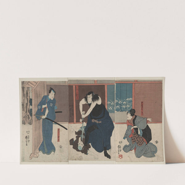 Igami no gonta gonta nyōbō kosen shūme kokingo (1848) by Utagawa Kuniyoshi