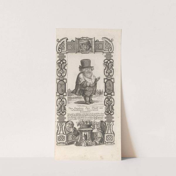 Ihro Excendenz Herr Oswald von Stroblbardt , Pl. 9 (1710-1719) by Elias Baeck