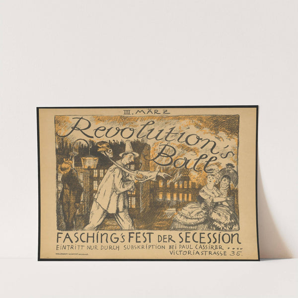 III. März Revolution’s Ball. Fasching’s Fest der Secession (1908) by Karl Walser