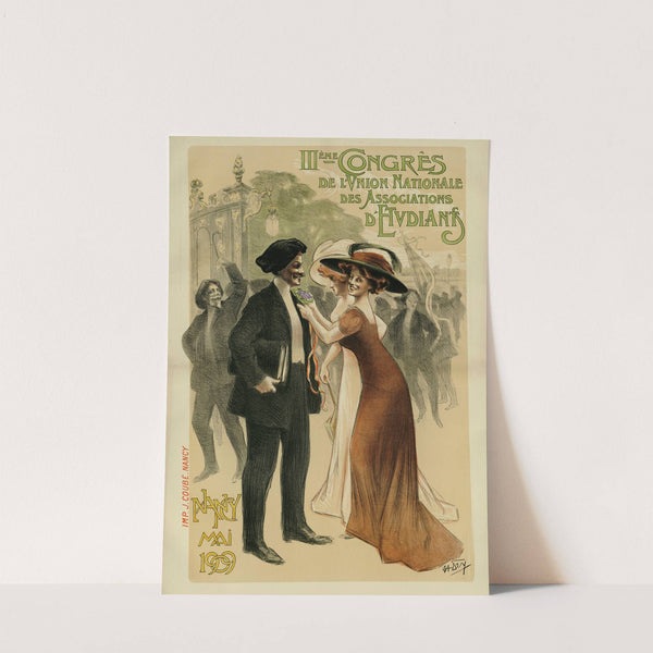 IIIème congrès de l’Union Nationale des associations d’étudiants (1909) by Henri-Charles-Jean-Marie Hogard