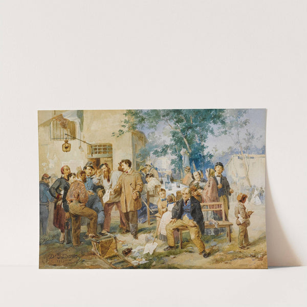 Il Bollettino Di Villafranca by Domenico Induno