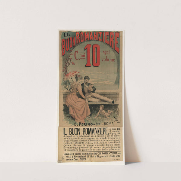 Il Buon Romanziere collection il sorrizo della Vergine di Paolo Féval (1890) by Ottavio Rodella Tavio