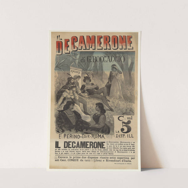 Il Decamerone di G. Boccaccio (1890) by Ottavio Rodella Tavio