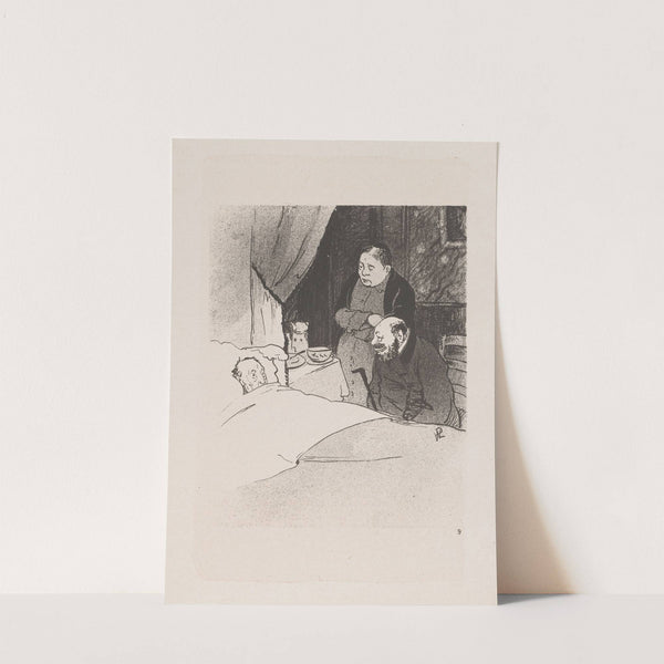 Il est malade (1895) by Hermann Paul