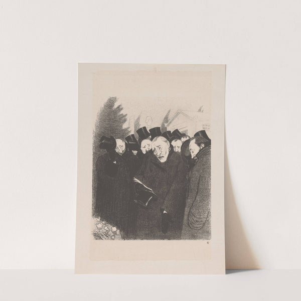 Il est mort (1895) by Hermann Paul