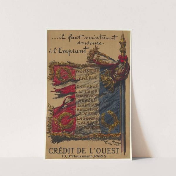 Il faut maintenant souscrire à l’Emprunt 1920 (1919) by Georges Bertin Scott