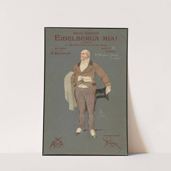 Il Ministro von Haugb. (in borghese) by Pipein Gamba