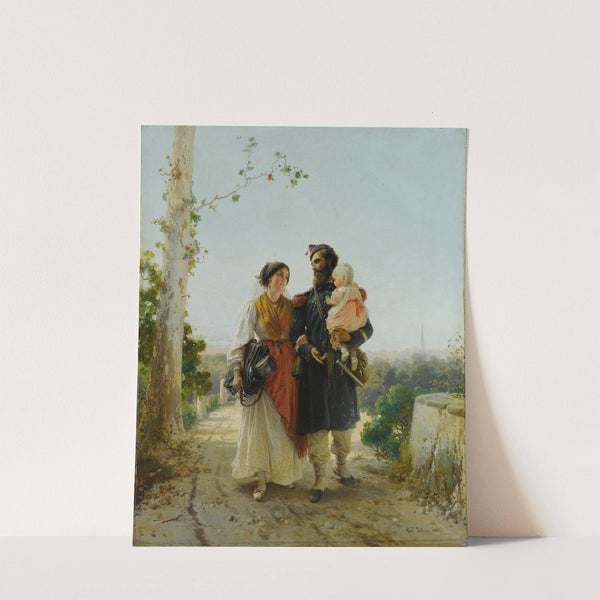 Il Ritorno Dal Campo by Gerolamo Induno