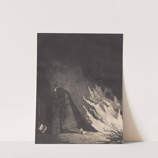 Ildebrand i klostret by Frans Schwartz