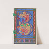 Illuminated Initial 'B' by Freeman Gage Delamotte