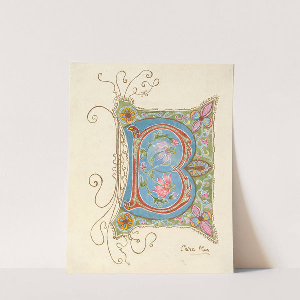 Illuminated Initial by Sara Ker