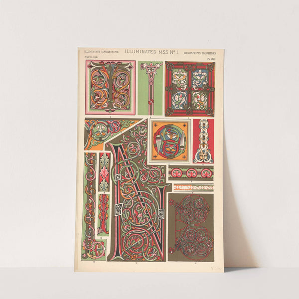 Illuminated Manuscripts No. 1 (1910) by Owen Jones
