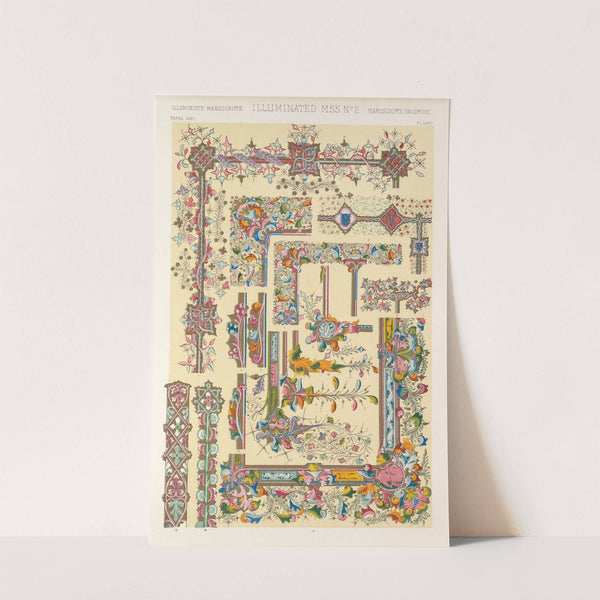 Illuminated Manuscripts No.2 (1856) by Owen Jones