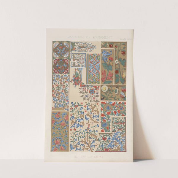 Illuminated Manuscripts No. 3 (1856) by Owen Jones