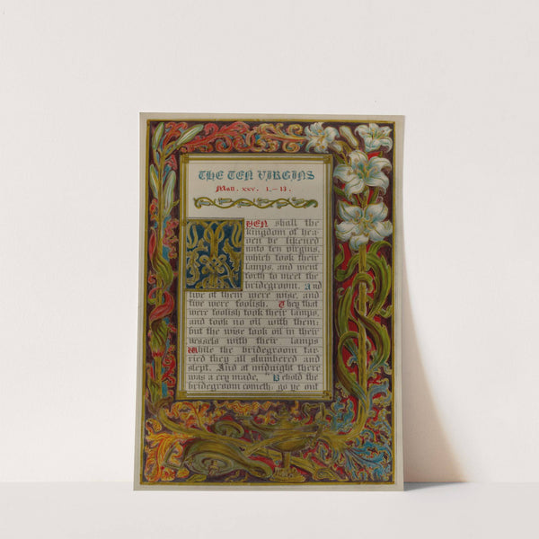 Illuminated Parable - The Ten Virgins by Robert Stewart