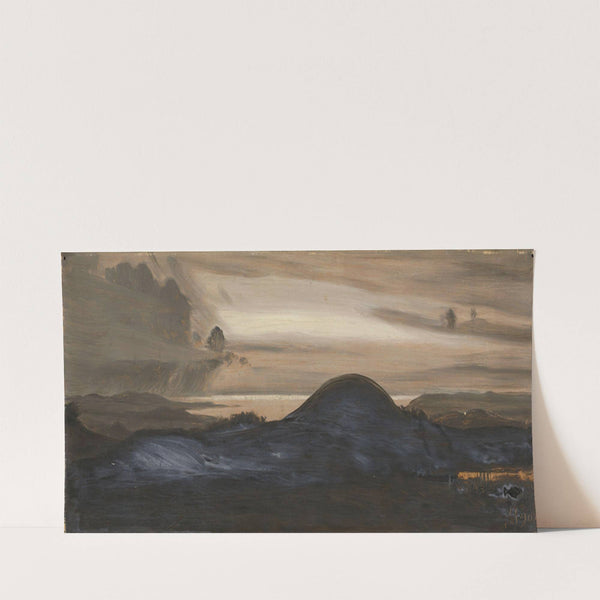 Illustrasjon til Holger Drachmanns ‘Elverkongen’ i ‘Troldtøj’, København 1889-1890 (1890) by August Jerndorff