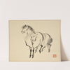 Illustrated book of horses Pl.03 (18th Century) by Tsurusawa Tansaku