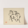 Illustrated book of horses Pl.07 (18th Century) by Tsurusawa Tansaku
