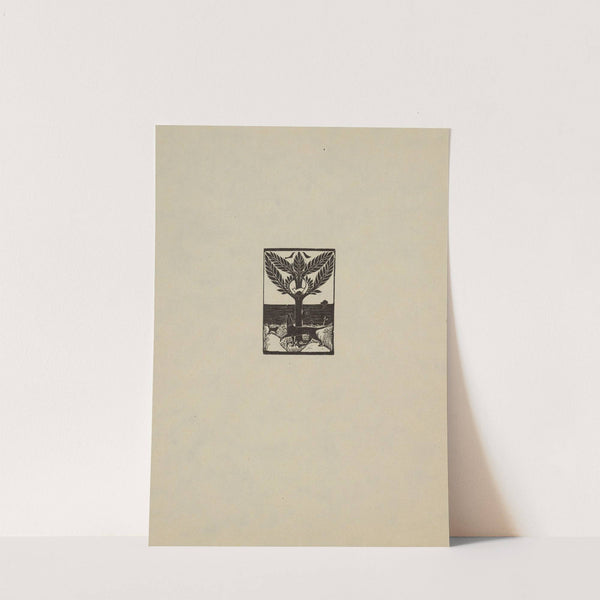 Illustratie voor een kindertijdschrift (1925) by Karel de Bazel