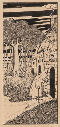 Illustration for ‘Adjendodderken en Anneken-Tooverheks’