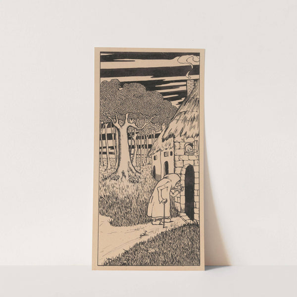 Illustration for ‘Adjendodderken en Anneken-Tooverheks’ by Karel Collens