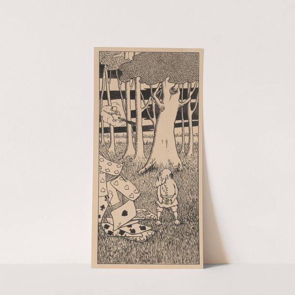 Illustration for ‘Adjendodderken en Anneken-Tooverheks’ by Karel Collens