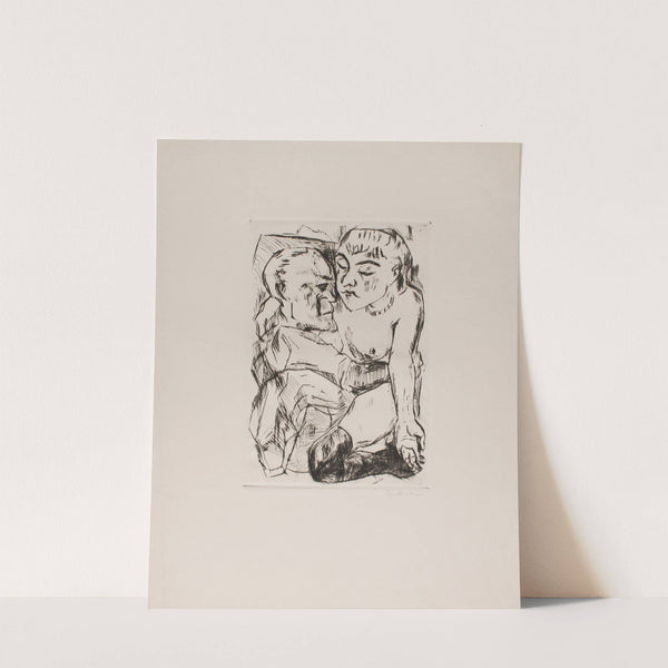 Illustration for Chapter 2, from the portfolio ‘The Duchess’ (1917) by Max Beckmann