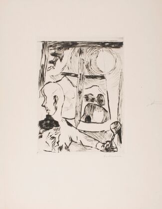 Illustration for Chapter 3, from the portfolio ‘The Duchess’ (1917)