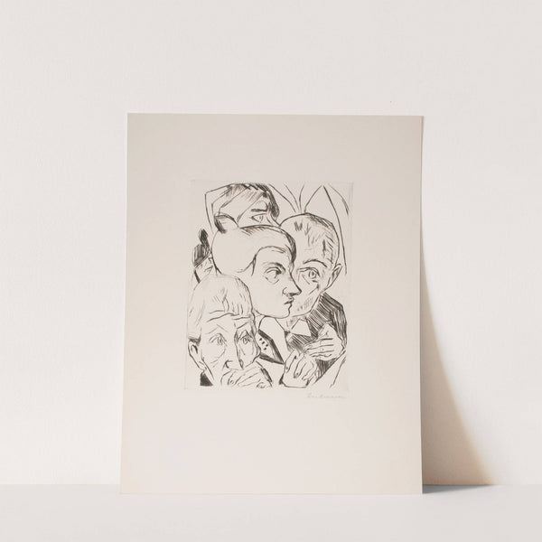 Illustration for Chapter 4, from the portfolio ‘The Duchess’ (1917) by Max Beckmann