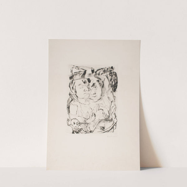 Illustration for Chapter 5, from the portfolio ‘The Duchess’ (1917) by Max Beckmann