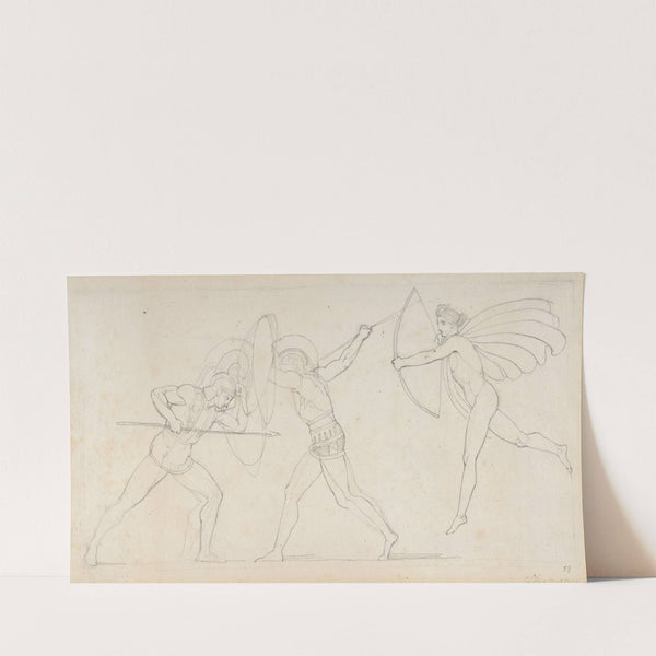 Illustration for ‘Seven Chiefs Against Thebes’ (ca. 1794) by John Flaxman