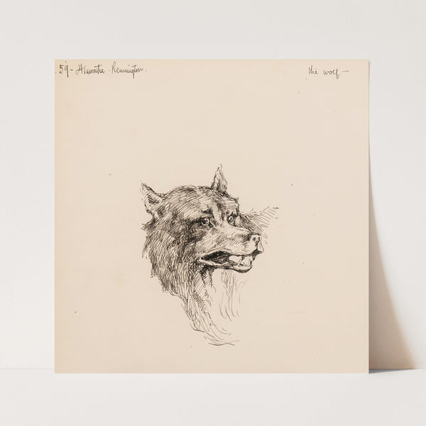 Illustration for The Song of Hiawatha (1889) by Frederic Remington