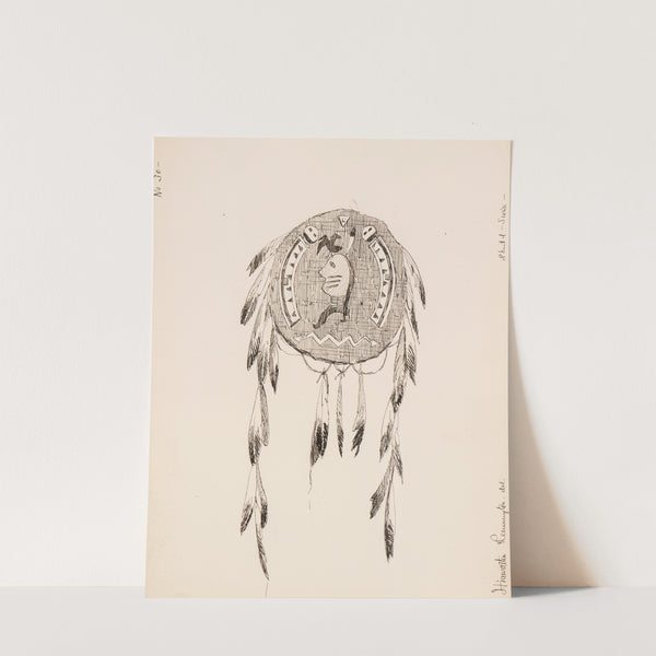 Illustration for The Song of Hiawatha (1889) by Frederic Remington