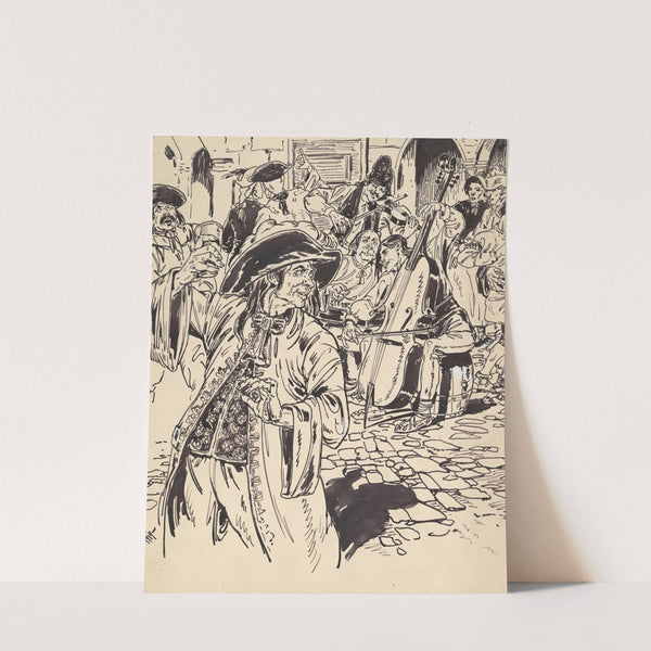 Illustration from 1919 by Andrej Kováčik