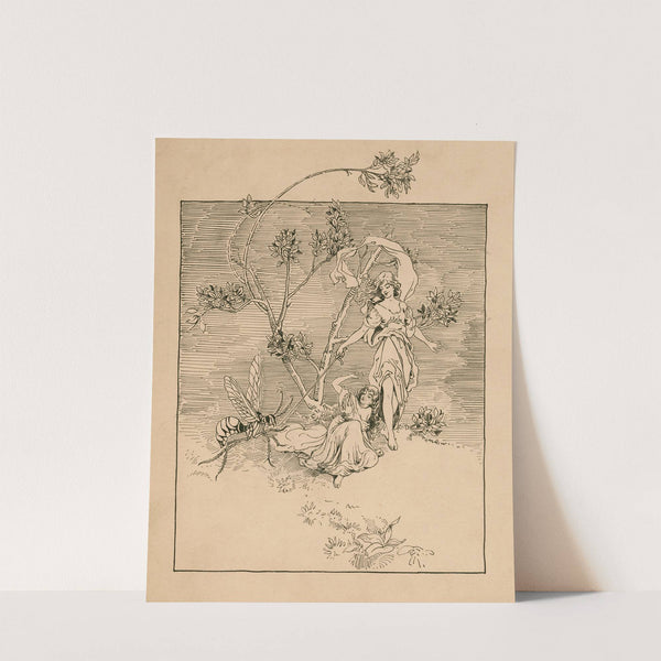 Illustration from A Midsummer night’s dream (1901) by Fanny Railton